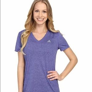 Purple Adidas Tee